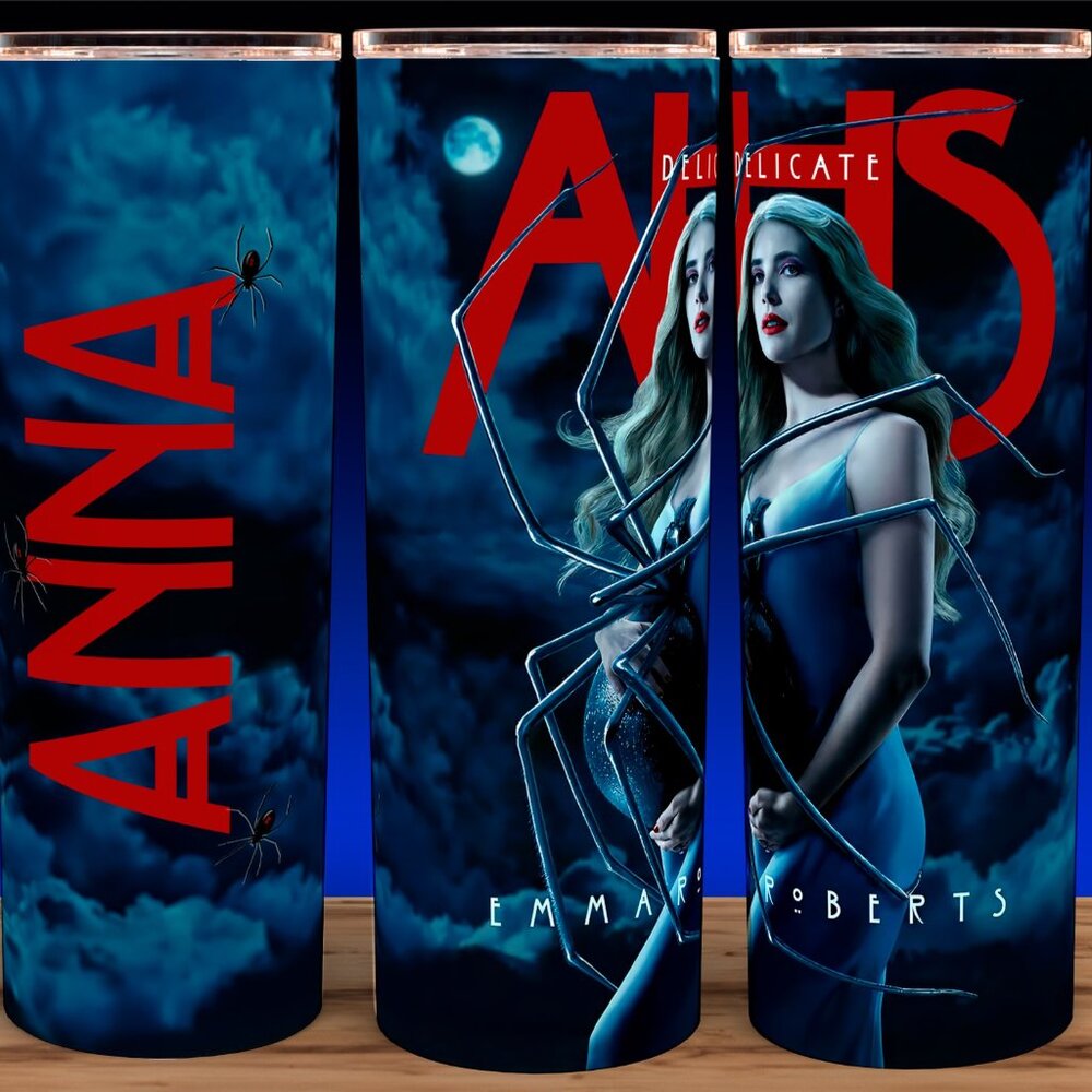 - AHS American Horror Story Delicate Anna Emma Roberts Cup Mug Tumbler